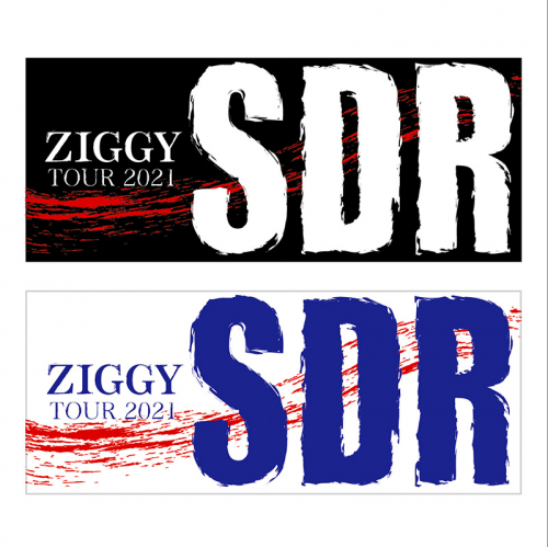 ZIGGY TOUR 2021「SDR」フェイスタオル