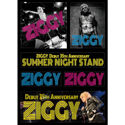 ZIGGY「SUMMER NIGHT STAND」ステッカー