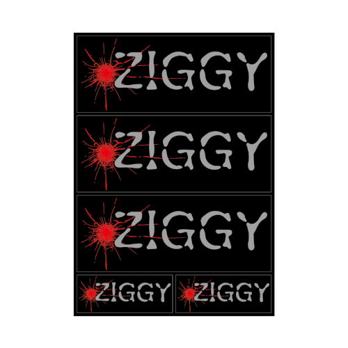 ZIGGY EARLY DAYS B5ステッカー